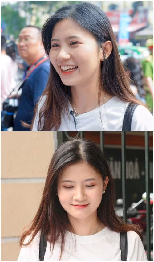 Bức hình nhanh chóng thu hút hàng nghìn lượt like (thích) và bình luận của dân mạng. Phần lớn bày tỏ sự khen ngợi trước ngoại hình nổi bật, làn da trắng sáng, gương mặt thanh tú, sống mũi thẳng, dáng người cao và nụ cười rạng rỡ của cô.