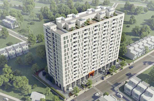 Chung cư SaiGon Metro Park, phường Trường Thọ, quận Thủ Đức, nơi xảy ra vụ việc bảo vệ đánh người trọng thương.