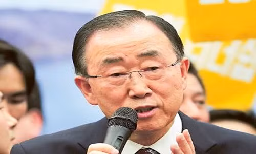 Ong Ban Ki-moon tuyen bo khong tranh cu Tong thong Han Quoc
