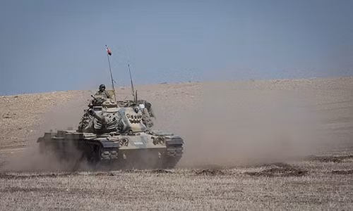 Quan doi Tho Nhi Ky ton that nang tren chien truong Aleppo