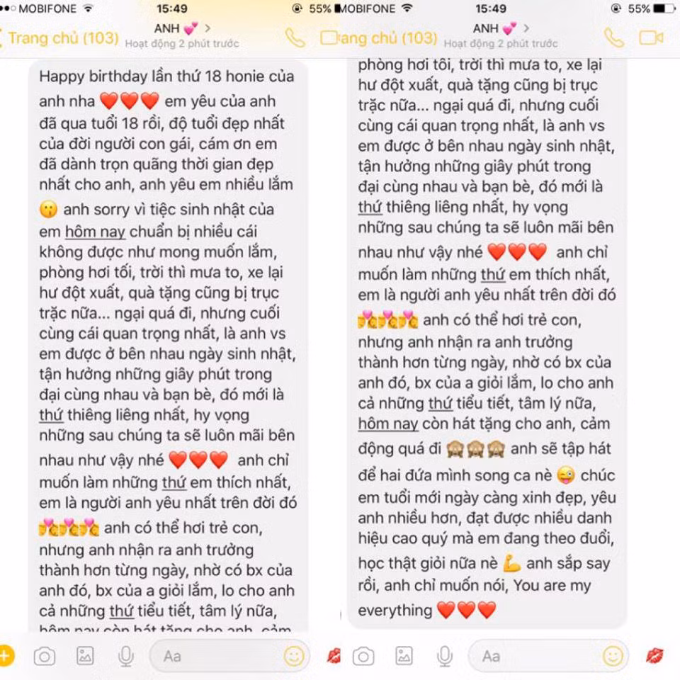 Được biết, bạn trai của Ý Nhi hiện đang làm trong lĩnh vực tài chính. Cả hai đã yêu nhau được hơn 1 năm.