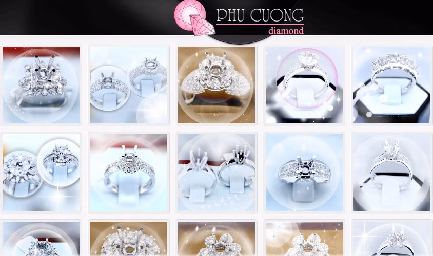 Trên website của Phú Cường Diamond, cửa hàng này chuyên kinh doanh các sản phẩm kim cương GIA, trang sức Louis A, nhẫn cưới Kiko. Theo công ty này, khi mua kim Cương GIA, khách hàng sẽ nhận giấy chứng nhận GIA đi kèm, nếu không đúng chất lượng sản phẩm, khách sẽ được hoàn toàn bộ số tiền đã mua cộng với 5 triệu đồng.