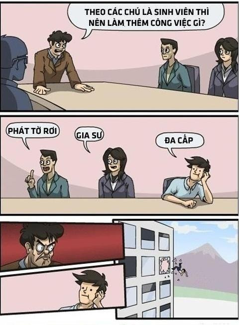 Cái kết của bán hàng đa cấp.