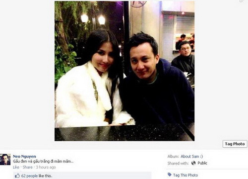 Trước mối tình với Phan Đức, người bạn trai đại gia mà Diễm My 9X công khai đầu tiên là Khánh Duy - giám đốc một công ty tư nhân tại Sài Gòn. Anh từng theo học Thạc sĩ tại Anh. Tuy nhiên, cuộc tình này đã không trọn vẹn.