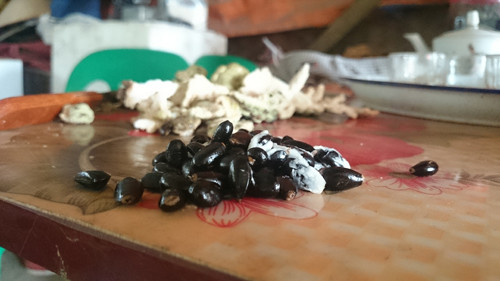 Không chỉ mua na mà thậm chí hạt na cũng được lái thương mua. Na rừng nặng tới 5kg ở Lào Cai cũng được thu mua giá 500.000 đồng với lý do làm dược liệu chế biến thuốc.