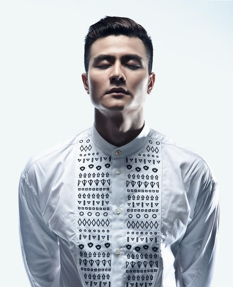 Ngắm vẻ điển trai của Vĩnh Thụy. Ảnh: Vnmedia