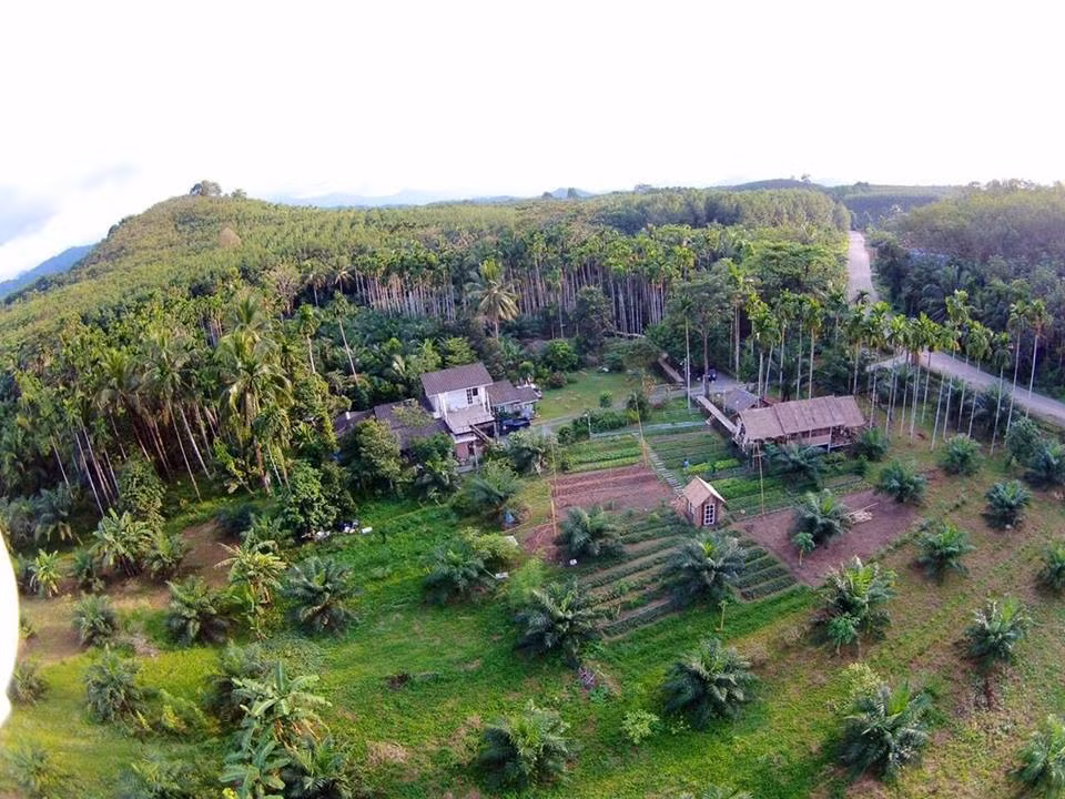 Dự án khu sinh thái này là của kiến trúc sư người Thái Lan - Viroj Chimme.