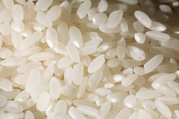 Người tiêu dùng cũng có thể quan sát kỹ hình dáng hạt gạo để phân biệt. Gạo thông thường chỉ dài 6-7mm nhưng gạo giả có thể dài tới 10mm, bề ngang gạo này nhỏ hơn nhiều so với gạo thông thường. Ảnh minh họa.