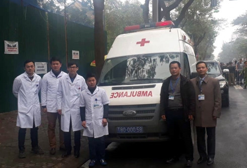 Hon 700 thay thuoc phuc vu Hoi nghi Thuong dinh My - Trieu