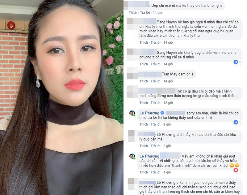 Ngỡ ngàng Lê Phương đáp trả cực gắt vì bị chỉ trích chảnh chọe Ngo ngang Le Phuong dap tra cuc gat vi bi chi trich chanh choe
