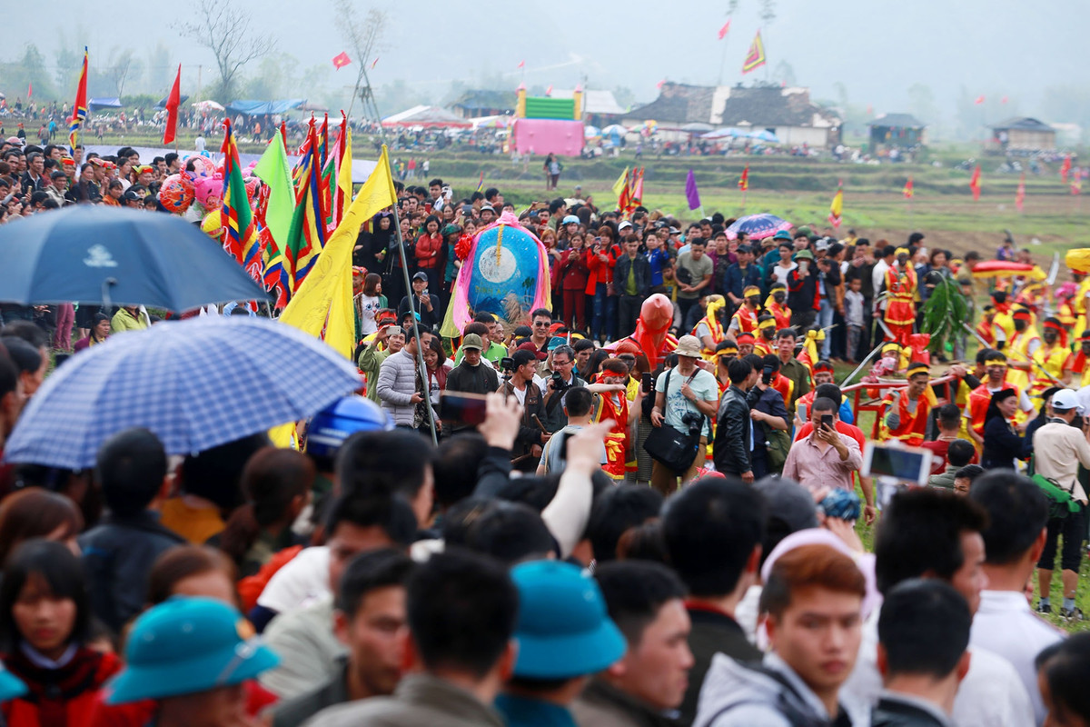Năm nay, Tàng Thinh được sơn màu hồng.