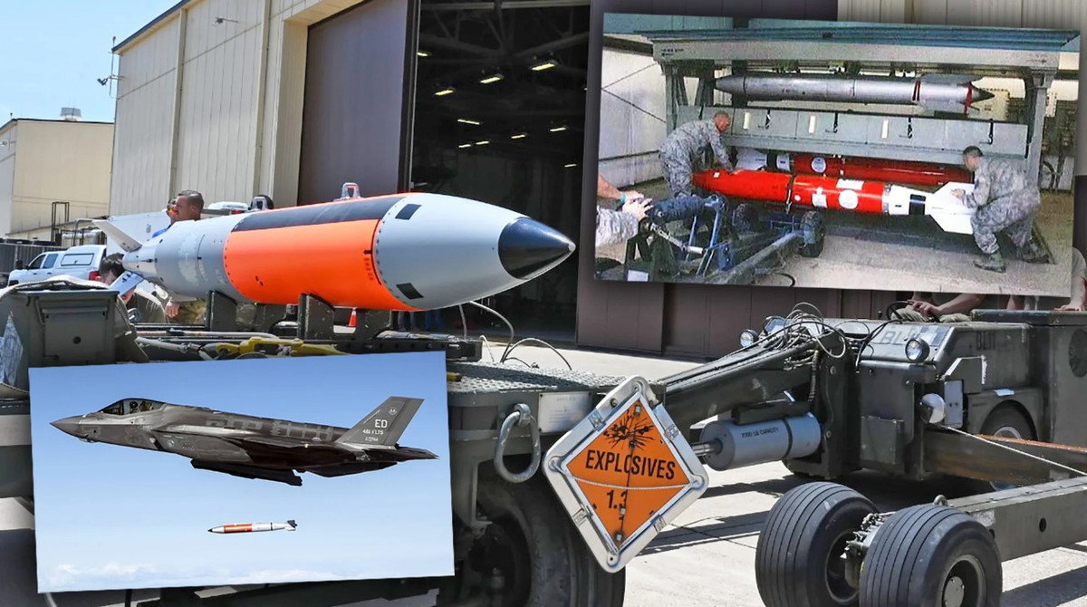 Mỹ triển khai bom hạt nhân hiện đại nhất đến châu Âu My trien khai bom hat nhan hien dai nhat den chau Au