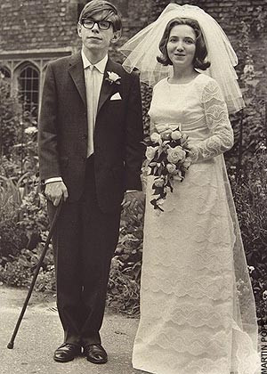 Stephen Hawking và người vợ đầu tiên Jane Wilde, 1965.