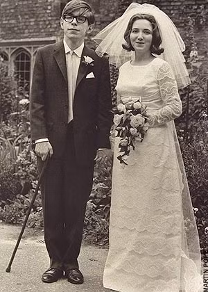 Stephen Hawking và người vợ đầu tiên Jane Wilde, 1965.