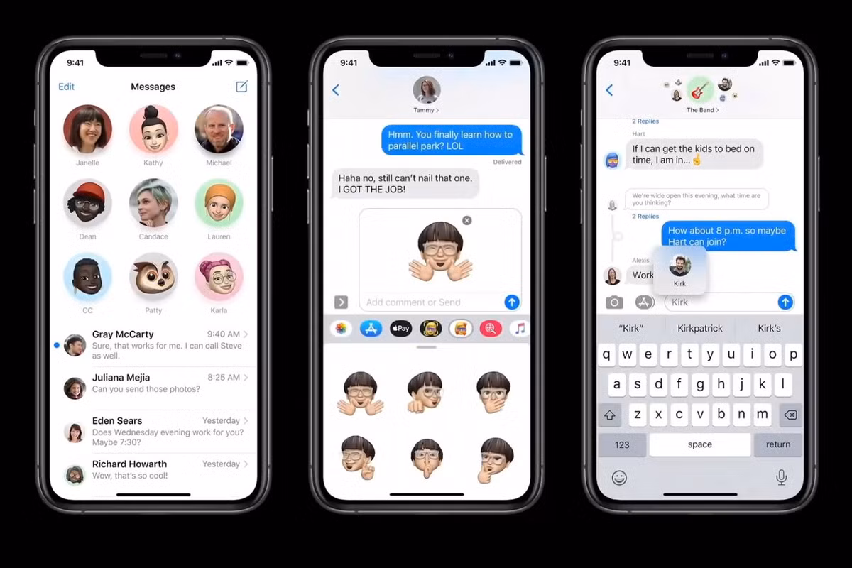 iMessage trong iOS 14 đang nhận được rất nhiều cải tiến tuyệt vời cho phép bạn sắp xếp các tin nhắn thuận tiện hơn và tham gia vào các cuộc trò chuyện với bạn bè. Những thay đổi như cuộc trò chuyện nhóm, tag tên trên iMess hay Memoji,...