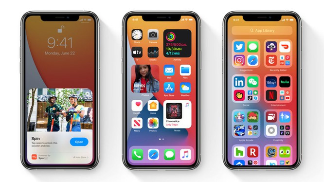Trước đó, tại sự kiện WWDC 2020 diễn ra vào tháng 6, Apple đã chính thức tung ra iOS 14 và iPadOS 14 cho các dòng iPhone và iPad tương thích với iOS 13. Phiên bản này mang đến nhiều thay đổi và tính năng mới cho những chiếc iPhone và iPad của Apple, đặc biệt là về giao diện màn hình chính.