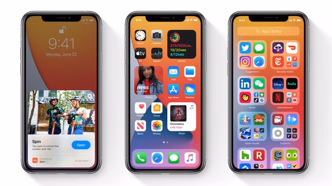 Trước đó, tại sự kiện WWDC 2020 diễn ra vào tháng 6, Apple đã chính thức tung ra iOS 14 và iPadOS 14 cho các dòng iPhone và iPad tương thích với iOS 13. Phiên bản này mang đến nhiều thay đổi và tính năng mới cho những chiếc iPhone và iPad của Apple, đặc biệt là về giao diện màn hình chính.