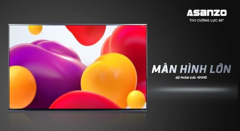 Điểm mới lạ của bộ đôi SmartTV này được Asanzo chú trọng đó là tích hợp kính cường lực cho tivi. Ở phân khúc kích thước màn hình lớn trên 55 inch vốn ''mong manh dễ vỡ'' thì việc trang bị kính cường lực hai lớp là cần thiết.