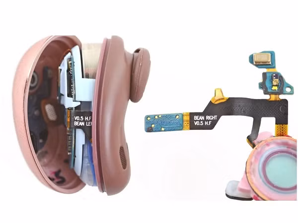 Nhìn vào bên trong, mặc dù không chính thức gọi là Galaxy Bean nhưng rõ ràng Samsung đã coi chiếc tai nghe này như một hạt đậu.