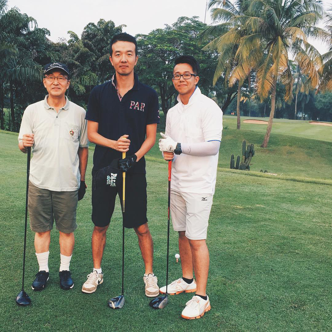 Nhắc đến những thiếu gia đình đám có sở thích đặc biệt với golf, không thể bỏ qua Matt Liu - bạn trai đại gia của Hoa hậu Hương Giang.