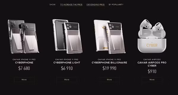 Đi kèm là đầy đủ đầu sạc trùng màu với Cyberphone, Airpods Pro hộp bạc sang chảnh cùng dụng cụ lấy sim,...