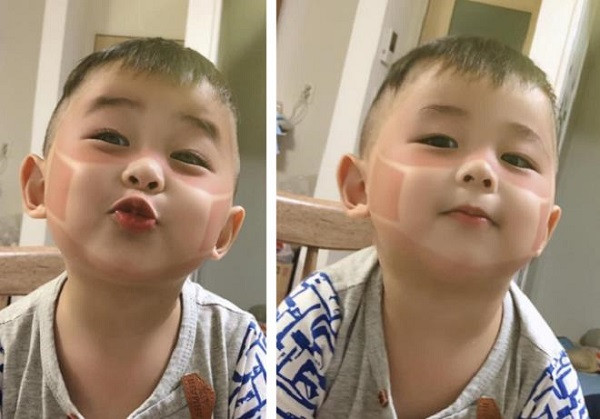 Em bé đáng yêu hết nấc. (Ảnh: Nguyen Maily)