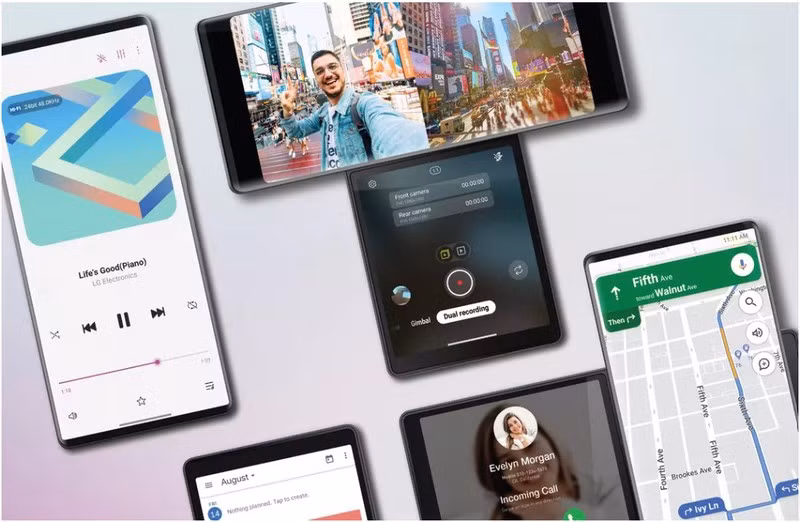 Chất liệu Polyoxymethylene nhiệt dẻo được phủ vào mặt sau của màn hình chính để xoay mượt mà hơn đồng thời tránh trầy xước trên màn hình.