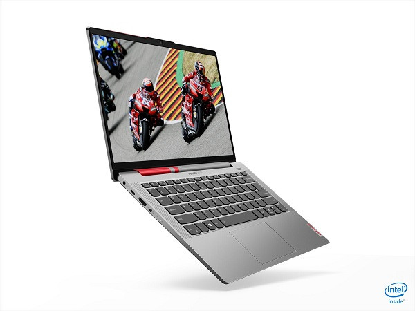 Ducati Lenovo 5 có cấu tạo phần khung làm từ kim loại màu bạc, nổi bật với những điểm nhấn màu đỏ mang nét đặc trưng của Ducati. Dù vậy chiếc laptop này vẫn đảm bảo thuận tiện cho việc di chuyển khi có độ dày 19,1 mm và nặng 1,52 kg.