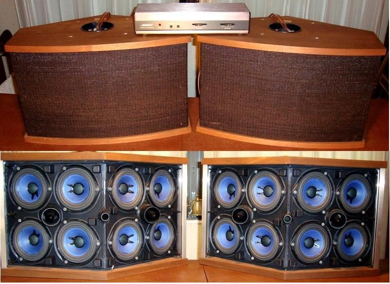 Nhìn vào vẻ ngoài độc đáo này, hẳn ai cũng đoán được Bose 901 là một trong những mẫu loa sở hữu nhiều củ loa nhất. Nó gồm một củ loa phía trước và 8 củ loa phía sau.