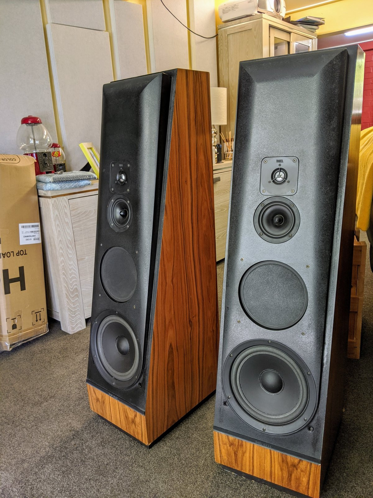 Được ưa chuộng trong suốt 20 năm trời tồn tại trên thị trường và là thế hệ loa tốt nhất trong tầm giá chính là model Thiel 3.6 ra mắt năm 1993. Cặp loa huyền thoại này sử dụng củ loa "cây nhà lá vườn", thùng loa dày, khung chắc chắn, bộ chia tần hạng nhất và chất liệu gỗ tuyệt đẹp, khiến nó trở thành tiêu chuẩn cho bất cứ dàn loa hạng sang nào khác phải noi theo.