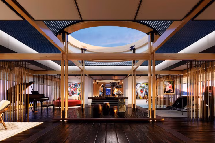 Aqua cũng đem đến những tiện ích khác ngang hàng với các khách sạn 5 sao như các phòng tập thể dục, trung tâm chăm sóc sức khỏe trong nhà, phòng massage thủy lực, phòng tập yoga.