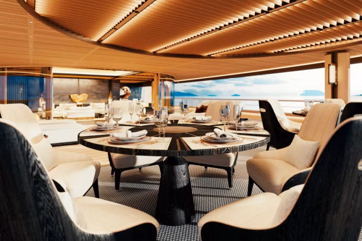 Du khách được lựa chọn trải nghiệm phòng khách VIP, 4 phòng khách thông thường, tất cả đều có cửa kính trong suốt mang phong cách tối giản.