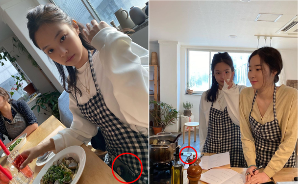 Không chỉ có cô nàng mà các thành viên còn lại của BlackPink cũng để lộ sở thích sử dụng đồ công nghệ Apple ,bị bắt gặp trên tay iPhone 11 Pro/Pro Max màu Midnight Green hay dòng 7 Plus cùng ốp lưng đơn giản.