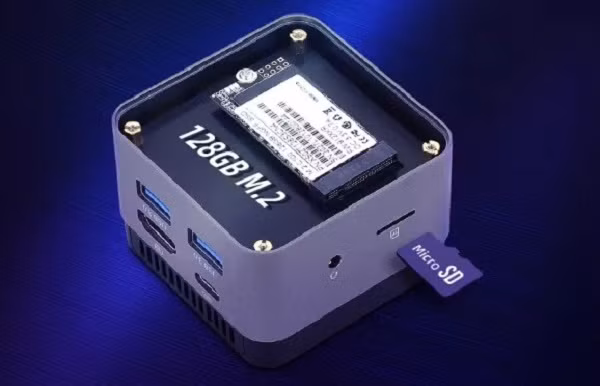 Tuy là một chiếc PC mini nhưng không vì thế mà nhà sản xuất hy sinh khả năng kết nối để đổi lấy sự nhỏ gọn. PC vẫn được tích hợp đầy đủ các công nghệ không dây Wi-Fi 5 và Bluetooth 4.2.