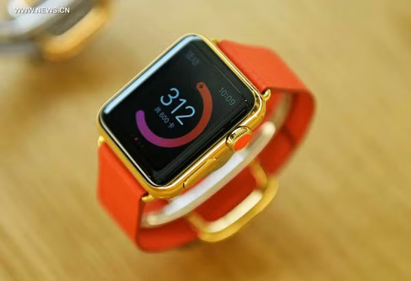 Đồng hồ có dây đeo bằng da cao cấp, một số chi tiết mạ vàng và hộp đựng da có lót nhung ở trong.