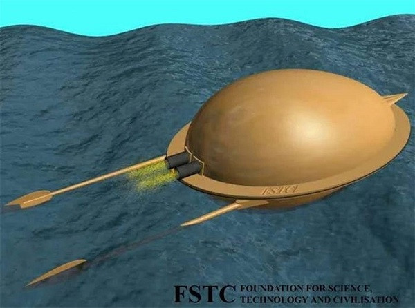 Biến thể ngư lôi được phát triển bởi một nhà khoa học người Syria Hasan al-Rammah vào thế kỷ 13 là một con tàu bọc kín bằng kim loại. Bên trong có thuốc súng và được dẫn đường bởi một tên lửa nguyên thủy đến tàu địch