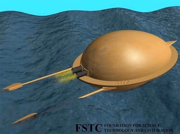 Biến thể ngư lôi được phát triển bởi một nhà khoa học người Syria Hasan al-Rammah vào thế kỷ 13 là một con tàu bọc kín bằng kim loại. Bên trong có thuốc súng và được dẫn đường bởi một tên lửa nguyên thủy đến tàu địch