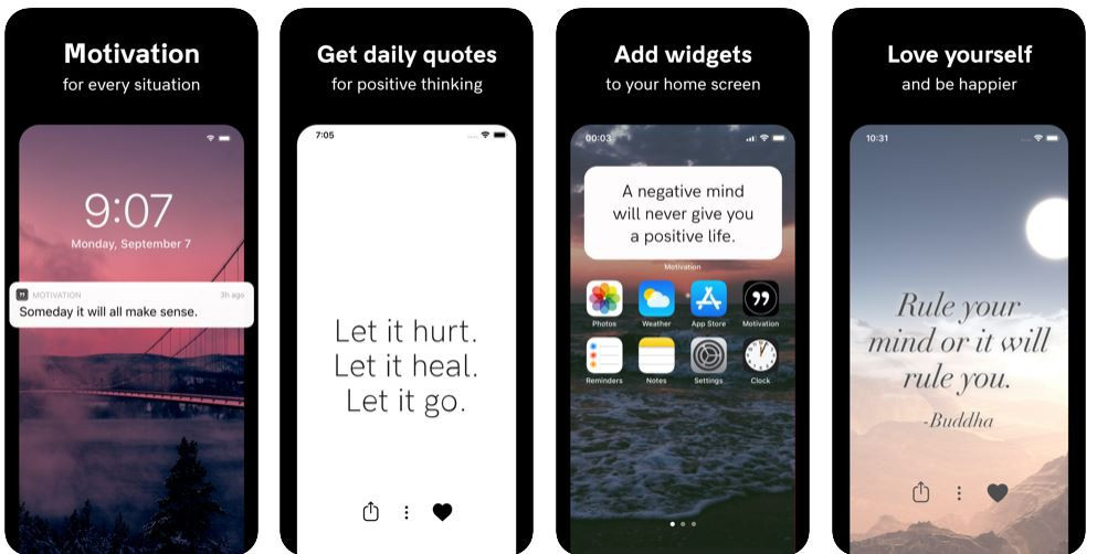 Đối với iFan yêu thích những câu châm ngôn ý nghĩa, Motivation – Daily Quotes sẽ hỗ trợ bạn đưa các câu trích dẫn này vào màn hình khóa, màn hình chính và thay đổi các trích dẫn trên màn hình theo ngày theo các chủ đề khác nhau.