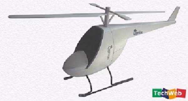 Máy bay trực thăng đồ chơi độc đáo không tưởng.