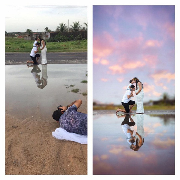 Đôi khi sự đơn giản cũng làm nên kiệt tác, chỉ cần bạn giỏi photoshop.