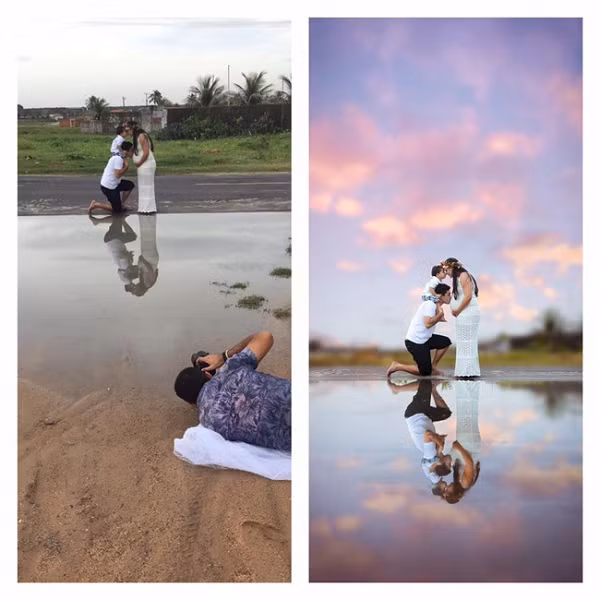 Đôi khi sự đơn giản cũng làm nên kiệt tác, chỉ cần bạn giỏi photoshop.