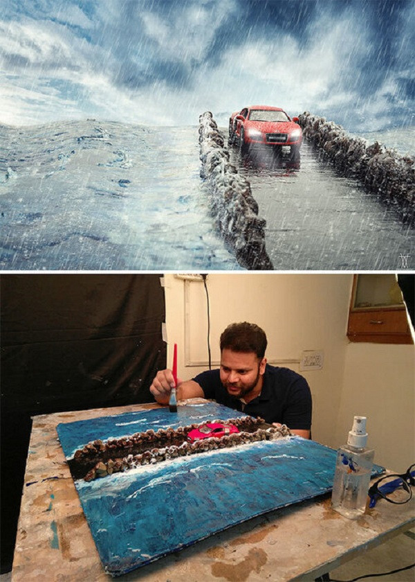  Những tấm ảnh nghìn like trên mạng hay hình quảng cáo sản phẩm đôi khi không hề được thực hiện phức tạp như chúng ta tưởng.