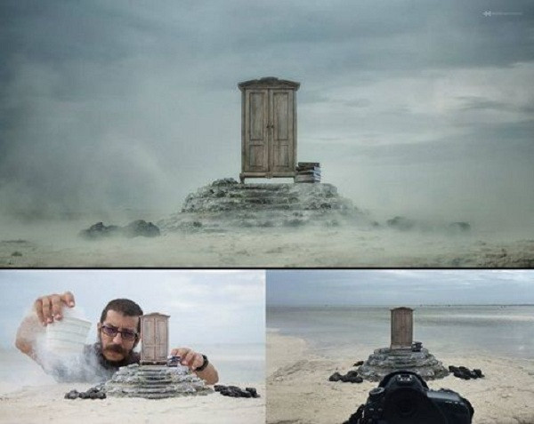 Một ví dụ khác của phong cách photo manipulation.