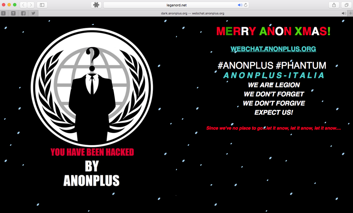 Thế nhưng điều nực cười là sau thời gian ngắn ngủi tồn tại, mạng xã hội này từng bị... hack tới 2 lần bởi các nhóm hacker đối thủ. Dự án này sau đó đã bị hủy bỏ một cách không thương tiếc, như một ''cú vả'' đối với nhóm hacker nổi tiếng nhất thế giới.