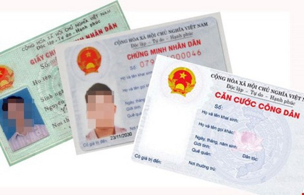 Hiện thẻ CCCD sử dụng công nghệ nhận dạng mã vạch (barcode) 2 chiều (loại có 12 số định danh cá nhân), đã được thực hiện tại 16 địa phương với khoảng 16 triệu người dân được cấp. Ngoài ra, người dân cũng đang sử dụng một số loại giấy tờ tùy thân khác như CMND 12 số và CMND 9 số.