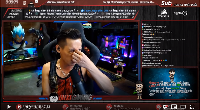 Thời điểm đó, nam stream tỏ ra khá bức xúc vì bị sử dụng hình ảnh cá nhân, đồng thời khẳng định rằng, chưa bao giờ lên sóng livestream để bảo người xem phải làm cái này, cái nọ hay sử dụng bất kỳ một cái gì.