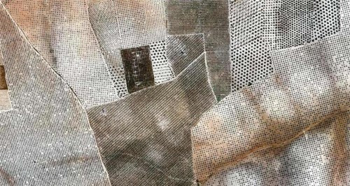 Cánh đồng oliu ở Estepa, Tây Ban Nha nhìn như những tổ ong khổng lồ từ trên cao.