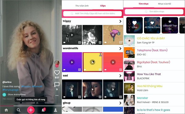 Sự lựa chọn khác thay thế TikTok có thể bị cấm trong tương lai là Lomotif, trình chỉnh sửa video và thêm nhạc, cho phép người dùng tạo ra các video ngắn bằng cách sử dụng ảnh, video từ điện thoại và chia sẻ lên mạng xã hội. Giao diện của nó không khác mấy so với Tiktok, mang lại cảm giác giống như đang chơi TikTok.