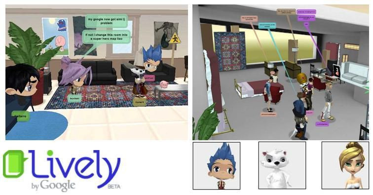 Google từng có một thế giới ảo là Google Lively. Hãng này chia sẻ họ nhận được khá nhiều tán dương cho sản phẩm nhưng vẫn quyết định dừng nó chỉ sau bốn tháng rưỡi để ''tập trung nguồn lực và tập trung thêm vào các sản phảm lõi như tìm kiếm, quảng cáo và ứng dụng''.