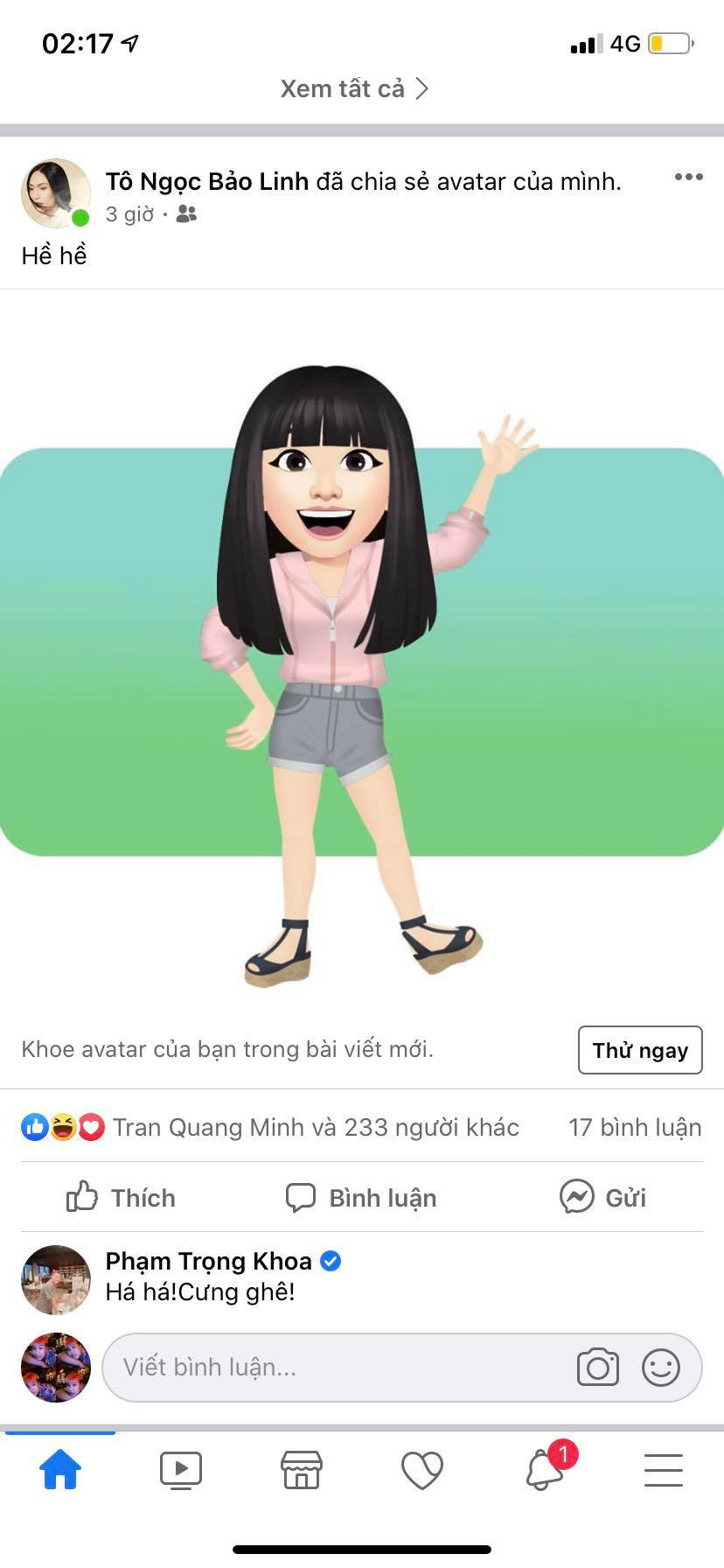 Emoji giúp tạo nên những hình ảnh mang nét đặc trưng riêng của mỗi cá nhân theo phong cách chibi dễ thương không "đụng hàng". Không chỉ cư dân mạng mà loạt sao Việt cho đến các thí sinh Rap Việt đang hot đình đám cũng nhanh tay bắt trend tự tạo avatar phiên bản hoạt hình siêu hot này.